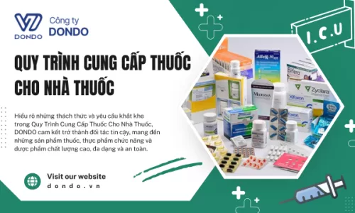 Quy Trình Cung Cấp Thuốc Cho Nhà Thuốc